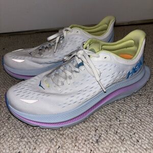 Hoka Women's Kawana 'Blanc de Blanc Butterfly' size 9
